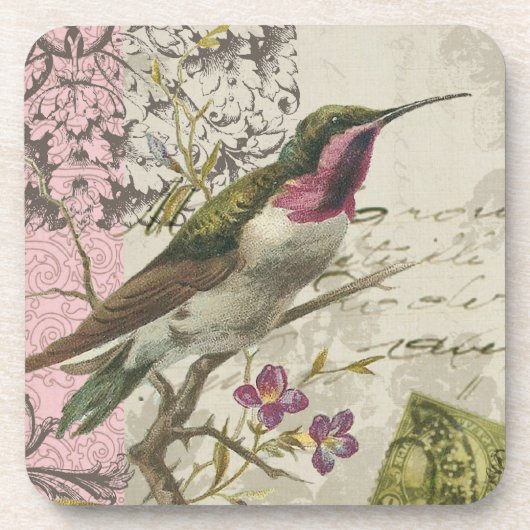  Hummingbird... kurk onderzetters (Voorkant)