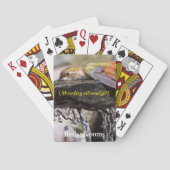 Hummingbird Laing in Water 2 Pokerkaarten (Achterkant)