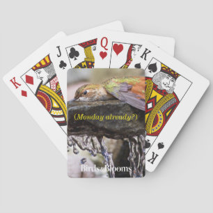 Hummingbird Laing in Water 2 Pokerkaarten