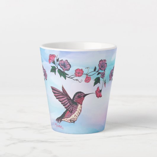 Hummingbird Latte Mok (Voorkant)