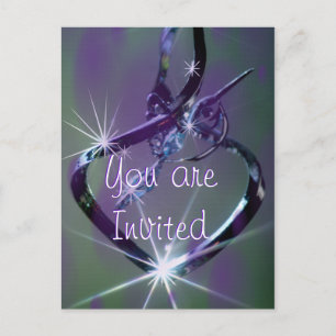 Hummingbird lav & blauwgroen Briefkaart - elke kee