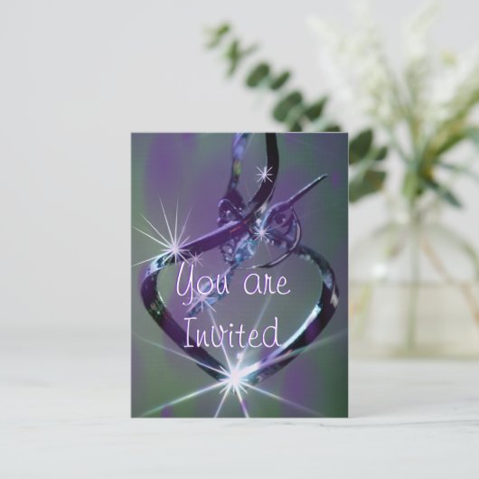 Hummingbird lav & blauwgroen Briefkaart - elke kee (Staand voorkant)