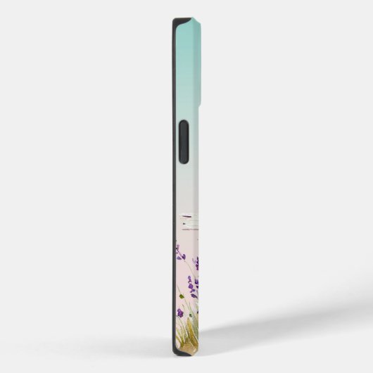 Hummingbird Lavender Floral Case-Mate iPhone Case (Achterkant / Rechts)