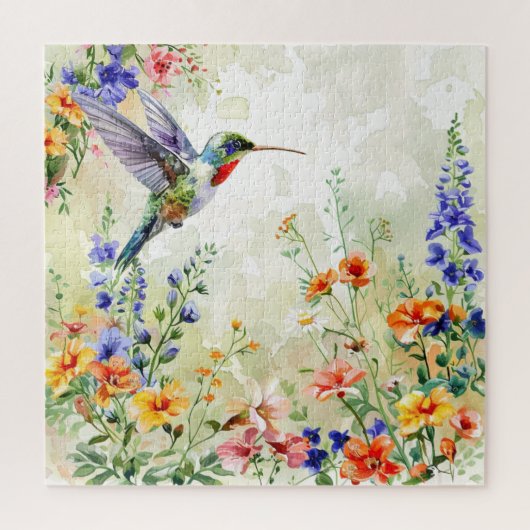 Hummingbird Legpuzzel (Verticaal)
