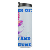 Hummingbird Liefde, vreugde & geluk | Thermosbeker (Geroteerd rechts)