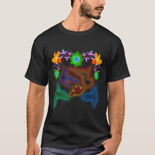 Hummingbird liefhebbers nieuwigheid cadeau T Shirt (Voorkant)
