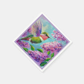 Hummingbird & Lilacs Papier & Doek Servetten (Hoek)