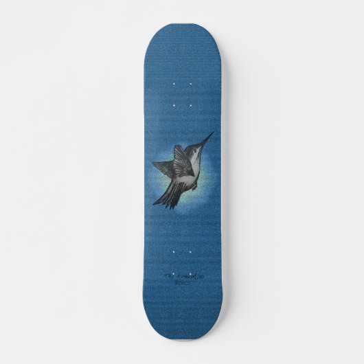 Hummingbird - logo dek copybhu persoonlijk skateboard (Voorkant)