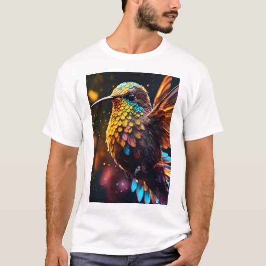 Hummingbird Logo-T-shirt T-shirt (Voorkant)