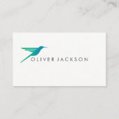 Hummingbird Logo Visitekaartje (Achterkant)