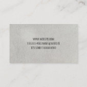 Hummingbird Logo Visitekaartje (Achterkant)