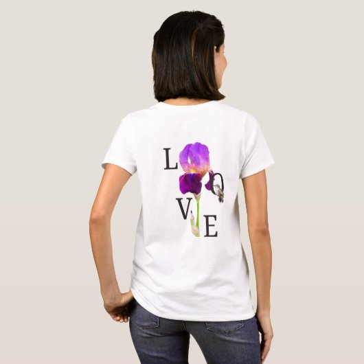 Hummingbird Love T-shirt (Achterkant volledig)