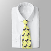 Hummingbird Lovers Necktie - Rene Primevere Lesson Stropdas (Gebonden)