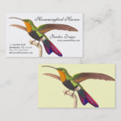 Hummingbird Lover's Visitekaartje - kleurrijk (Voorkant / Achterkant)