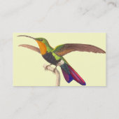 Hummingbird Lover's Visitekaartje - kleurrijk (Achterkant)