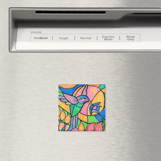 Hummingbird Magnet (Insitu (Vaatwasser))