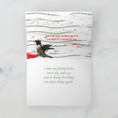 Hummingbird Male 8891- aanpassen elke gelegenheid Kaart (Binnen)