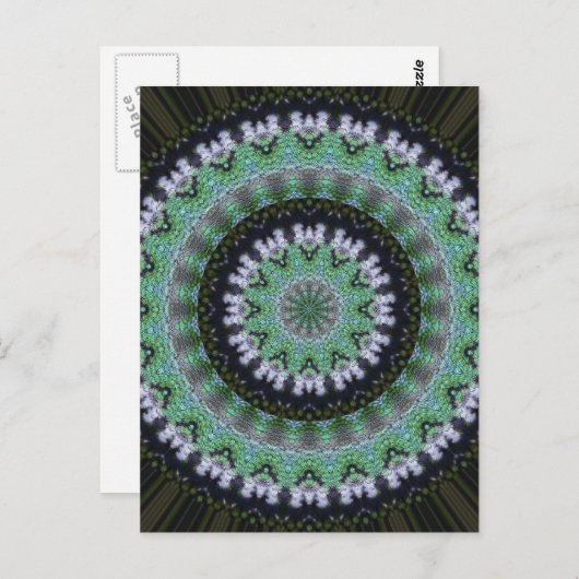 Hummingbird Mandala Briefkaart (Voorkant / Achterkant)