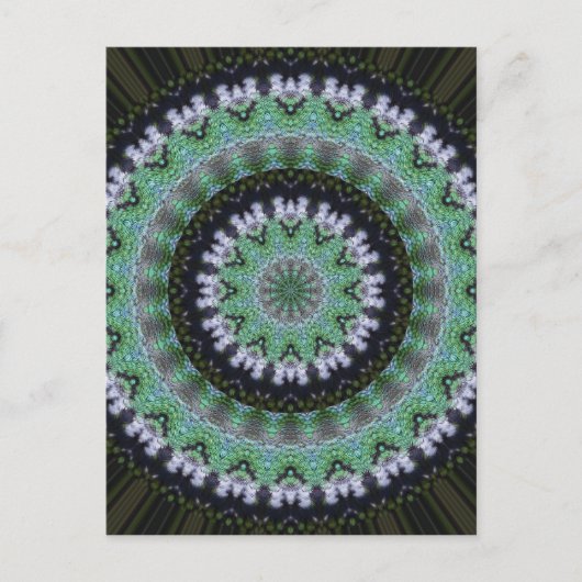 Hummingbird Mandala Briefkaart (Voorkant)