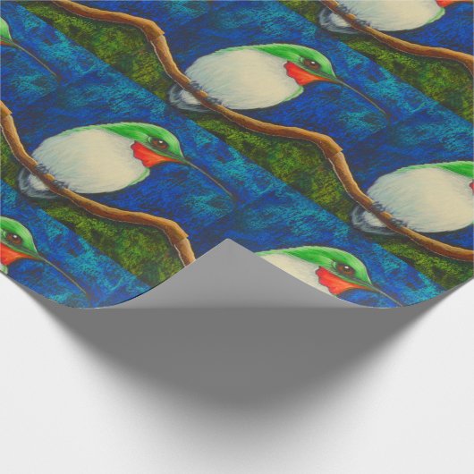 HUMMINGBIRD MATTE WRAPPED PAPIER (Hoek)
