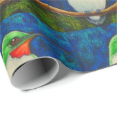HUMMINGBIRD MATTE WRAPPED PAPIER (Rol Hoek)