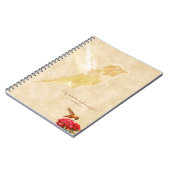 Hummingbird met quote - Spiral notebook Notitieboek (Linkerzijde)
