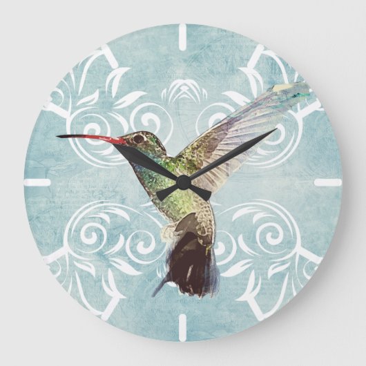 Hummingbird met Vlaamse achtergrond Grote Klok (Voorkant)