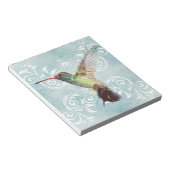Hummingbird met Vlaamse achtergrond Notitieblok (Schuin)