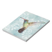 Hummingbird met Vlaamse achtergrond Notitieblok (Linkerzijde)
