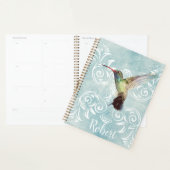 Hummingbird met Vlaamse achtergrond Planner (Display)