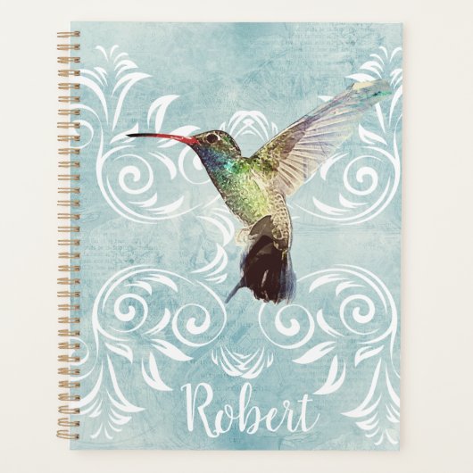 Hummingbird met Vlaamse achtergrond Planner (Voorkant)