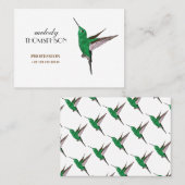 Hummingbird Mighty, Standard Matte Visitekaartje (Voorkant / Achterkant)