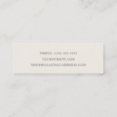 Hummingbird Mini Visitekaartje (Achterkant)