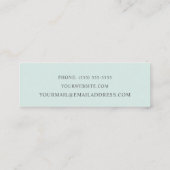 Hummingbird Mini Visitekaartje (Achterkant)