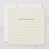 Hummingbird Mint Green Pink Gold Vrijgezellenfeest Kaart (Achterkant)