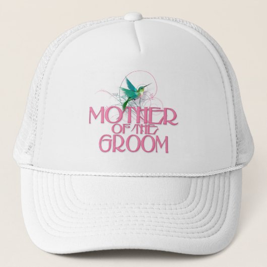 Hummingbird Moeder van de Groom Trucker Pet (Voorkant)