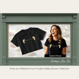 Hummingbird Moeder Wordt Shirt   Baby Shower