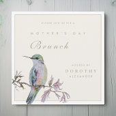  Hummingbird Moederdag Brunch Uitnodiging