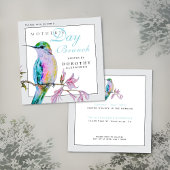  Hummingbird Moederdag Brunch Uitnodiging