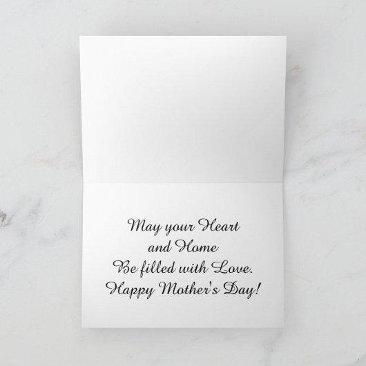 Hummingbird-Moederdag Kaart (Binnen)