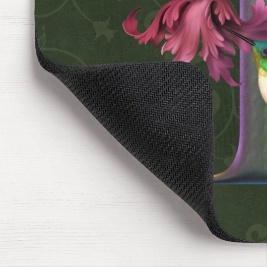 Hummingbird Monogram D Muismat (Hoek)