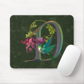 Hummingbird Monogram D Muismat (Met muis)