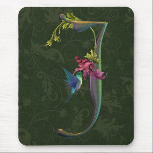 Hummingbird Monogram J Muismat