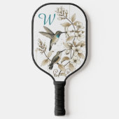 Hummingbird Monogram Pickleball Paddle (Voorkant)