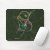 Hummingbird Monogram S Muismat (Met muis)