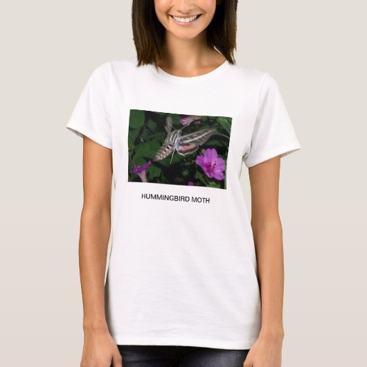 HUMMINGBIRD MOTH T SHIRT (Voorkant)