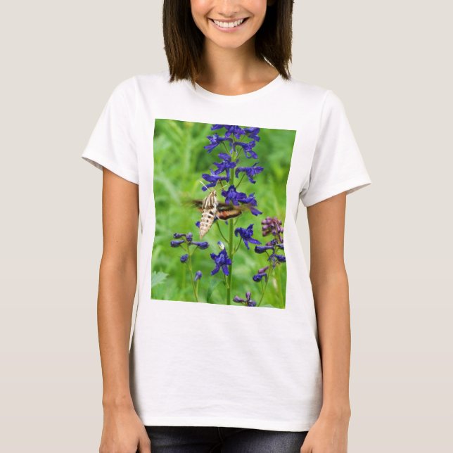 Hummingbird moth t-shirt (Voorkant)