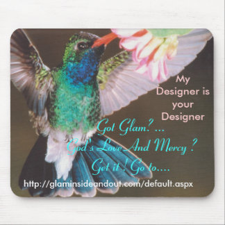 Hummingbird mousepad muismat