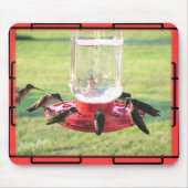 Hummingbird Mousepad Muismat (Voorkant)