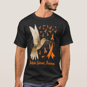 Hummingbird Multiple Sclerose Bewustzijnsweek Oran T-shirt